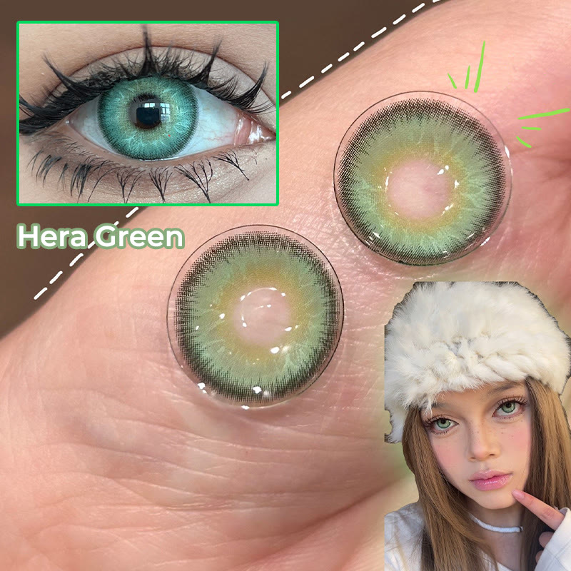 Coleyes Hera Green Prescription 6-Month Colored Contacts - image 6