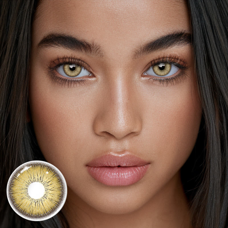Coleyes Vine Brown Prescription Yearly Colored Contacts - image 2
