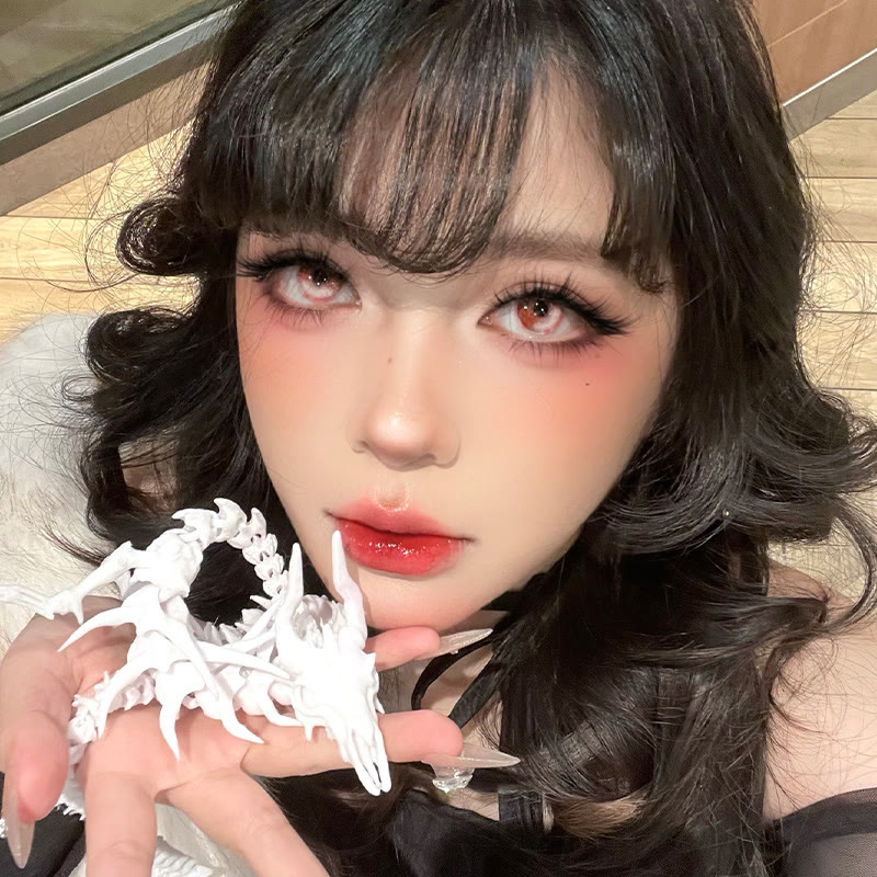 Coleyes Wyvern Red 6-Month Cosplay Colored Contacts - image 9