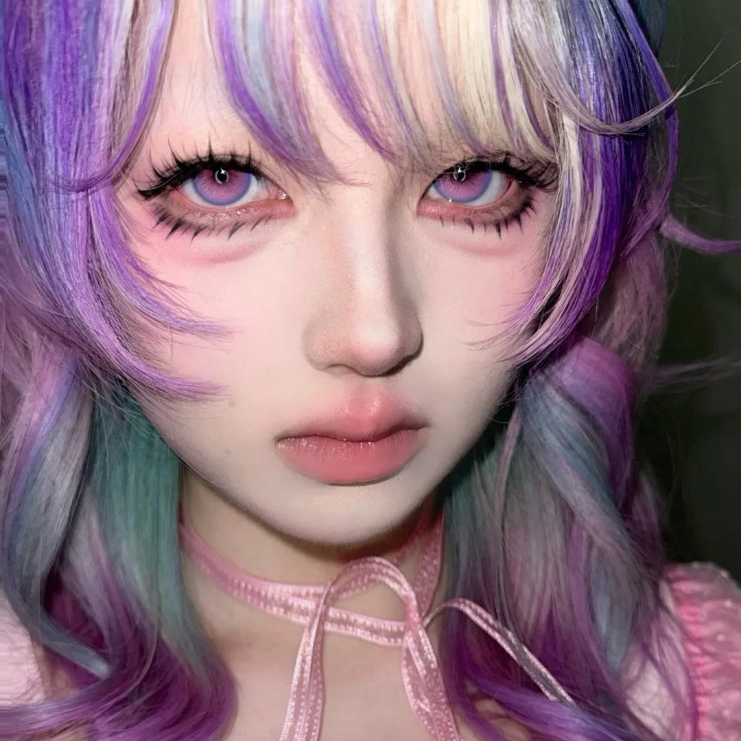 Coleyes Lethal Pink Yearly Prescription Cosplay Colored Contacts - image 6