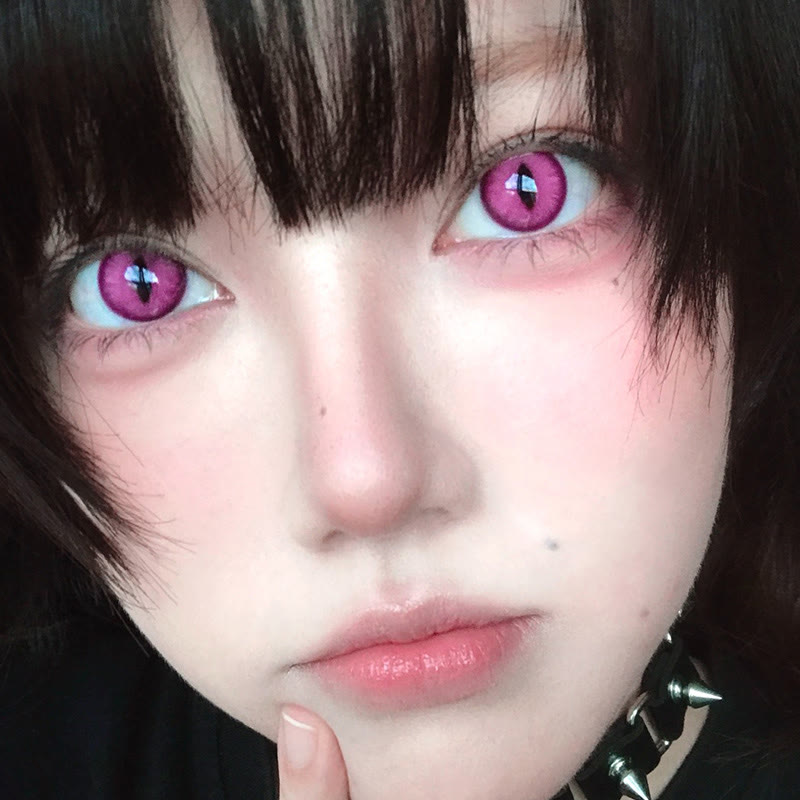 Coleyes Dragon Soul Violet 1-Day Cosplay Colored Contacts - image 3