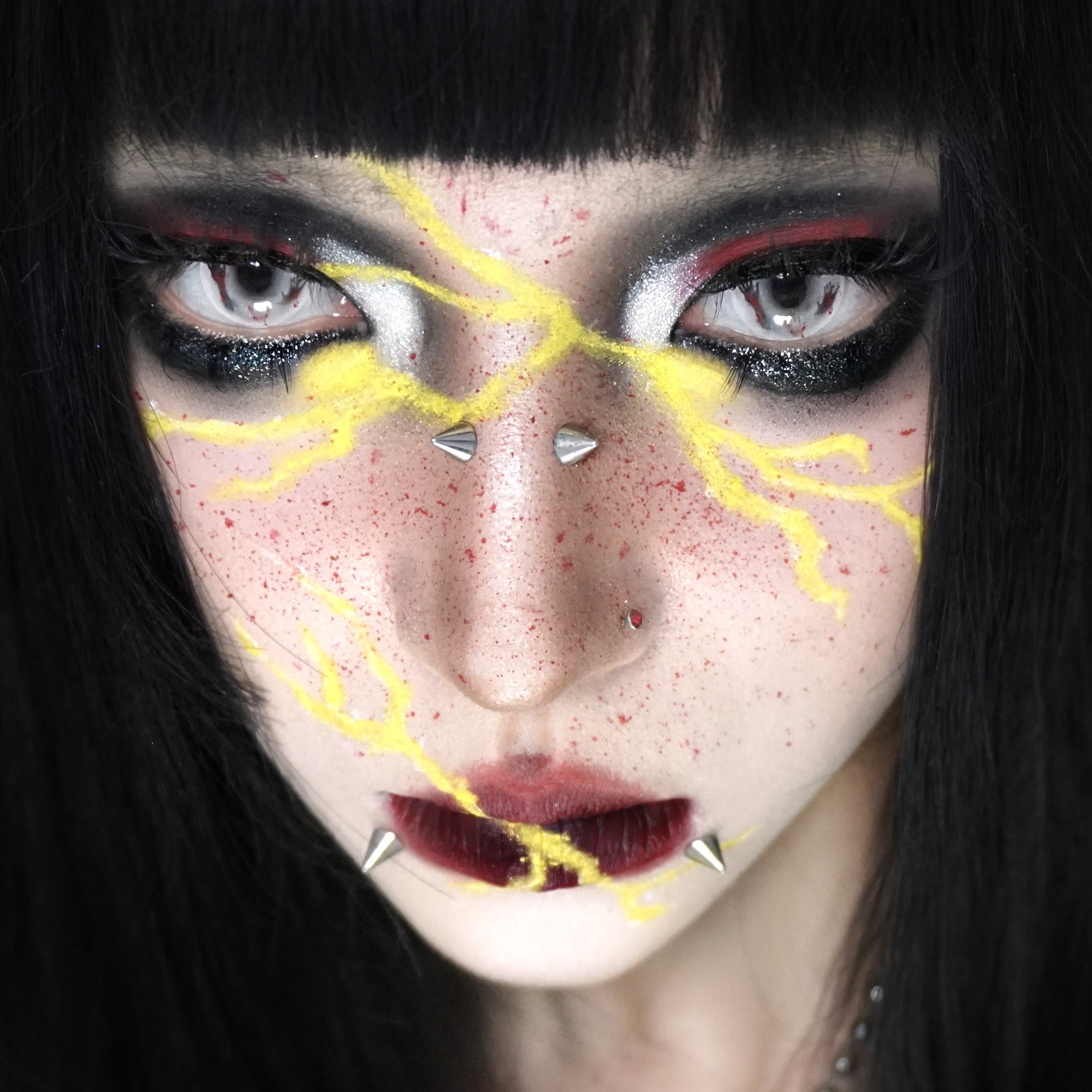 Coleyes Inferno White 6-Month Cosplay Colored Contacts - image 5