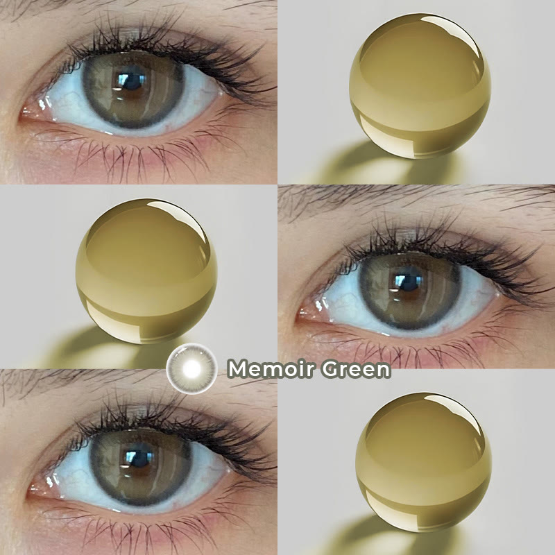 Coleyes Memoir Green 6-Month Colored Contacts - image 6