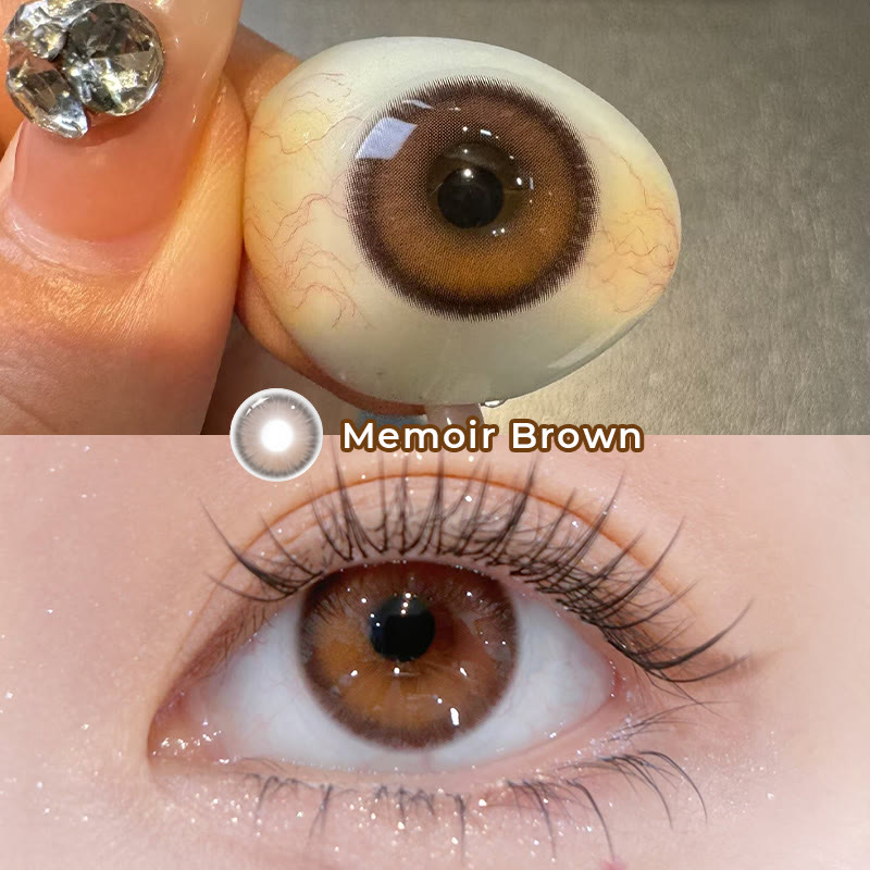 Coleyes Memoir Brown 6-Month Colored Contacts - image 4