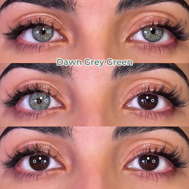 Coleyes Dawn Grey Green Yearly Prescription Colored Contacts - image 8