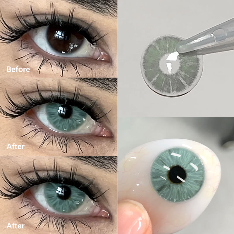 Coleyes Love Spell First Love Yearly Prescription Colored Contacts - image 6