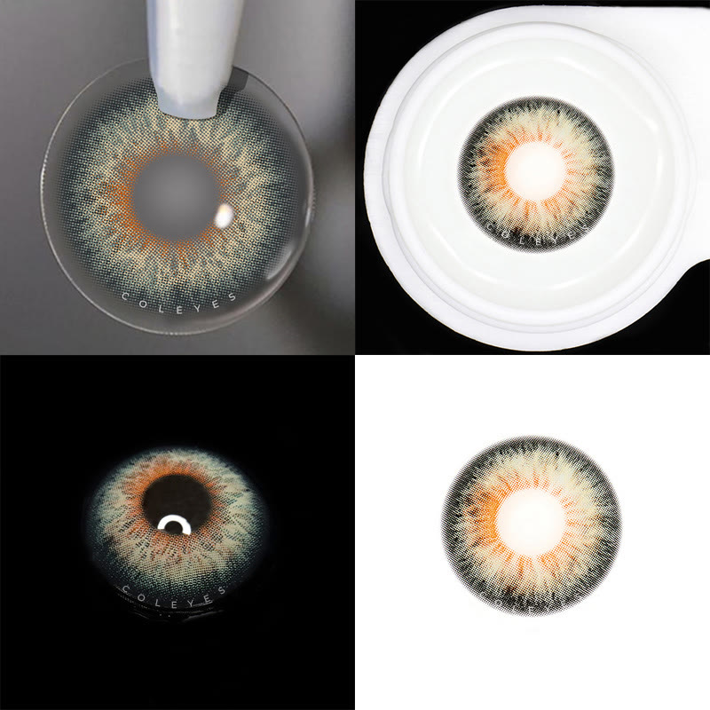 Coleyes Opal Grey Yearly Prescription Colored Contacts - image 4