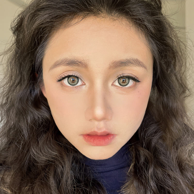 Coleyes Opal Grey Yearly Prescription Colored Contacts - image 6