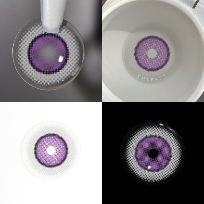 Coleyes Eclipse Violet Yearly Cosplay Colored Contacts - image 3