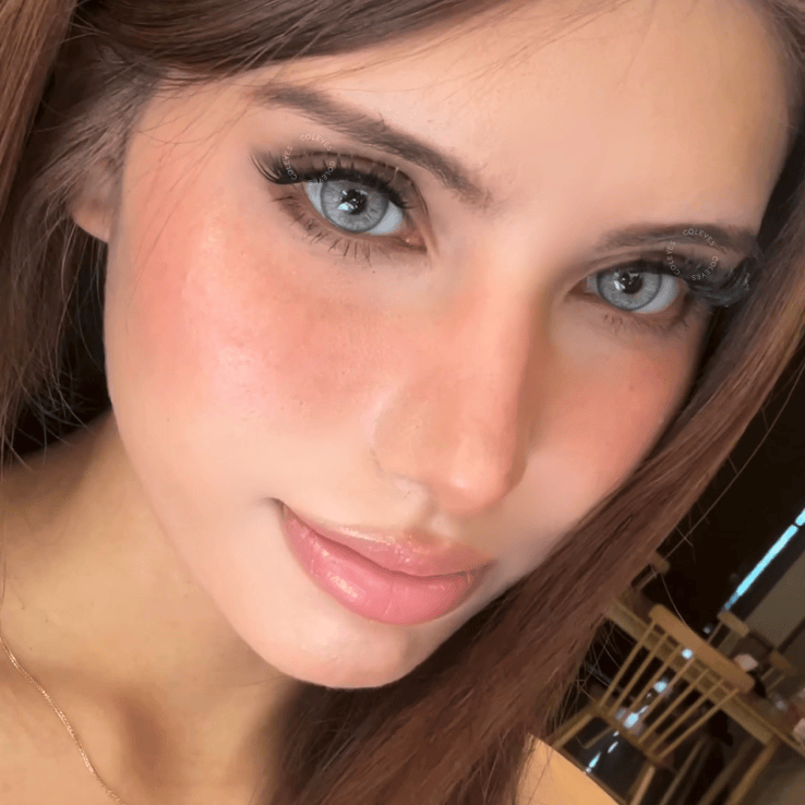 Coleyes Wildness Wolf Grey Yearly / Monthly Colored Contacts - image 8
