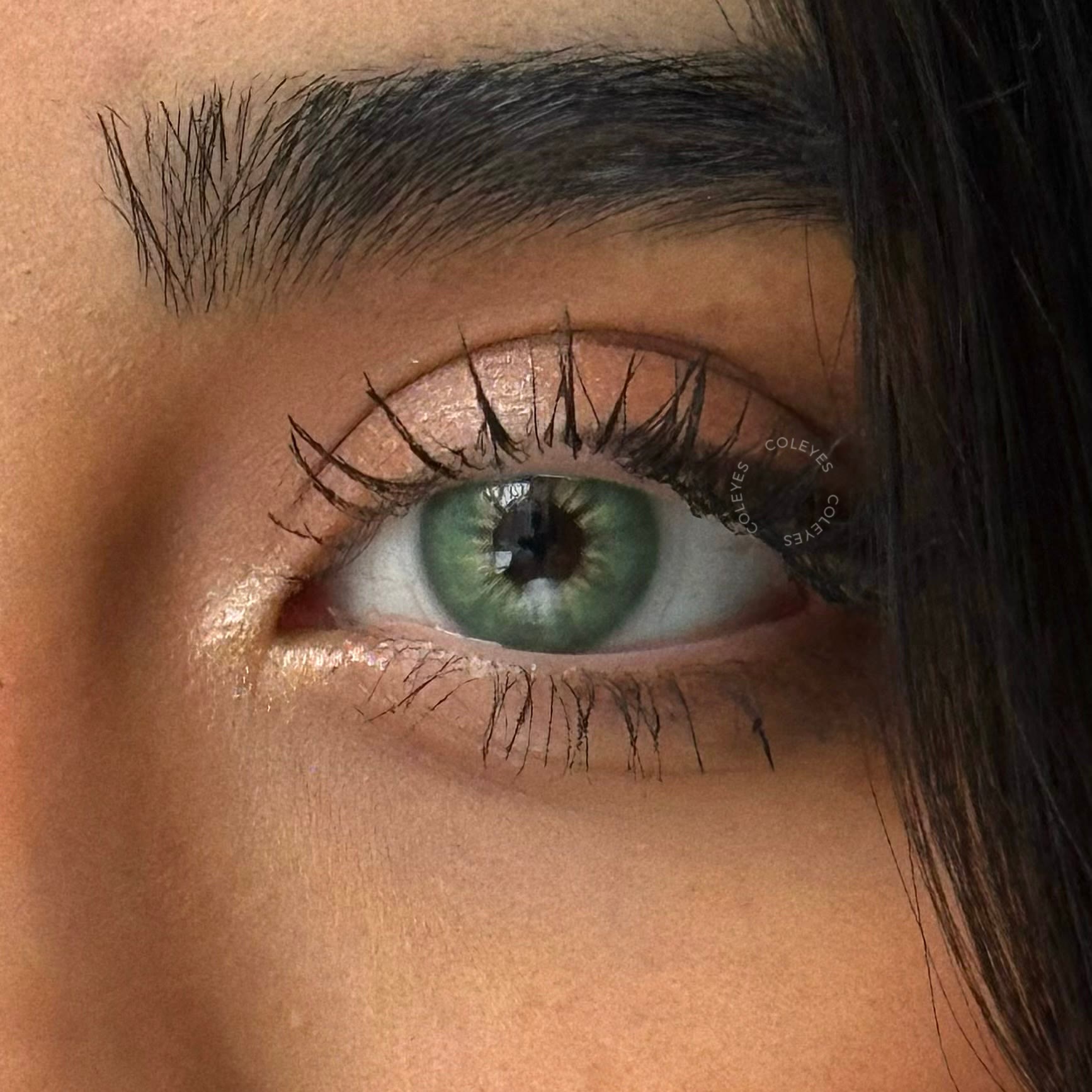 Coleyes Mona Green Yearly Prescription Colored Contacts - image 2