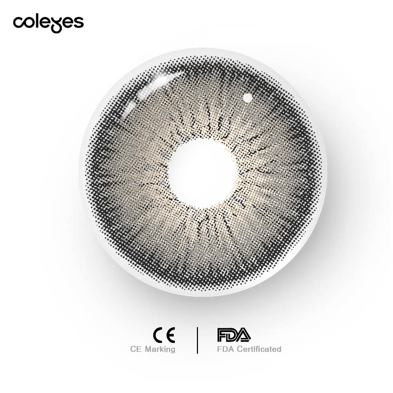 Coleyes Vine Grey Prescription Yearly Colored Contacts - image 7