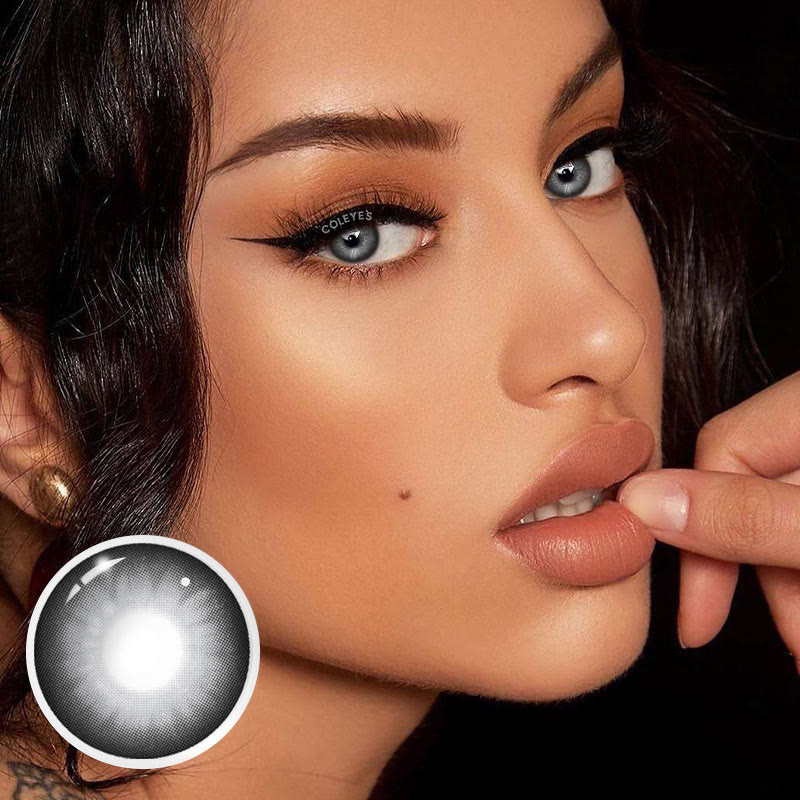 Coleyes Baby Doll Black Yearly Prescription Colored Contacts - image 6