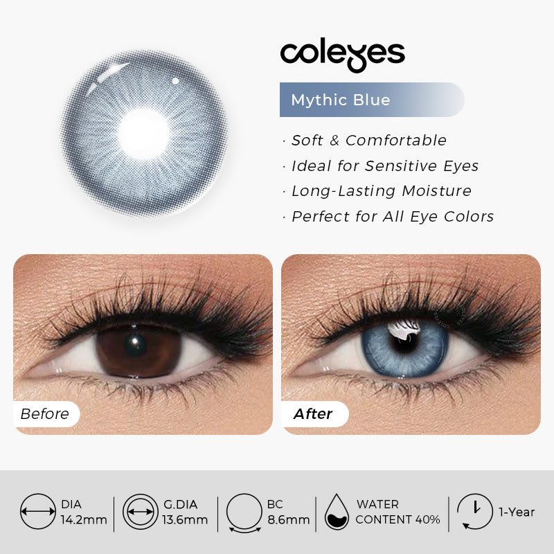 Coleyes Mythic Blue Yearly Colored Contacts - image 25