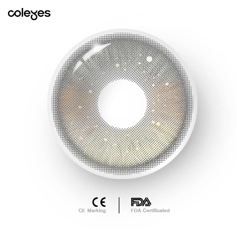 Coleyes Amour Grey Yearly Prescription Colored Contacts - image 5