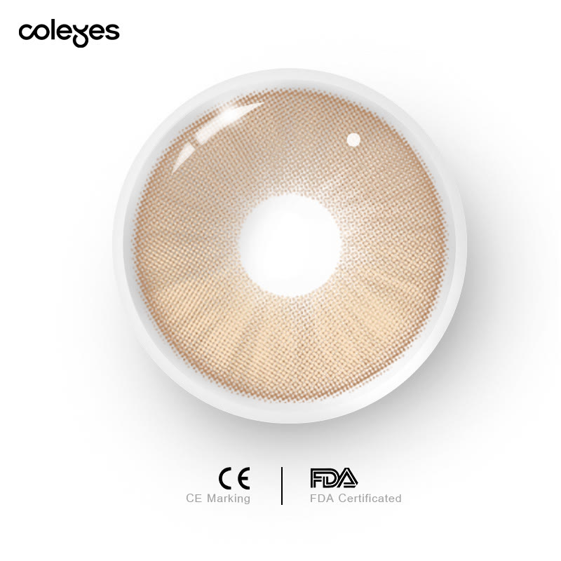 Coleyes Sicily Brown Yearly Prescription Colored Contacts - image 7