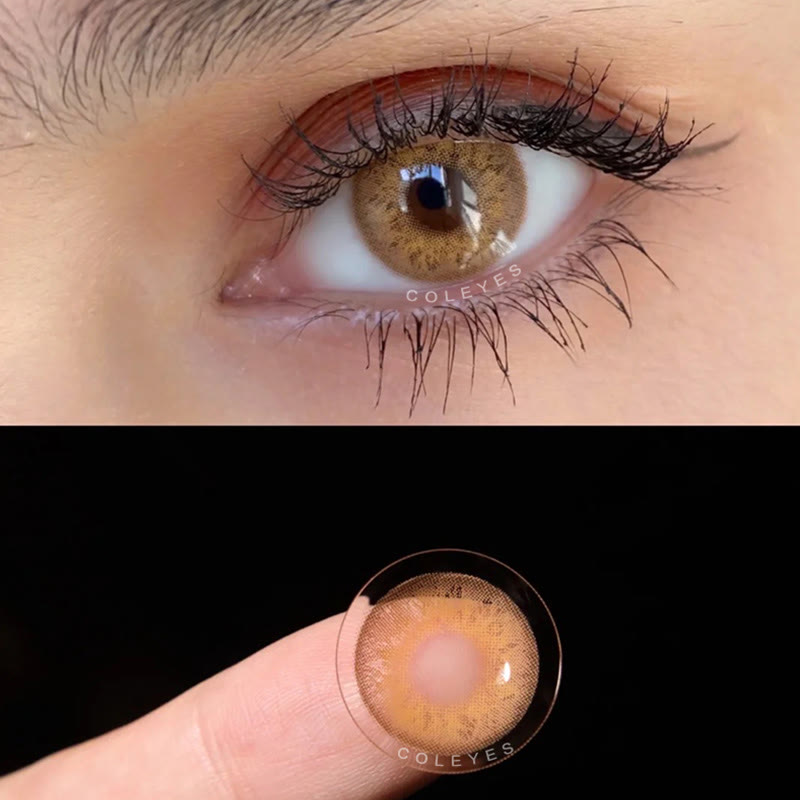 Coleyes Russian Brown Yearly Prescription Colored Contacts - image 5