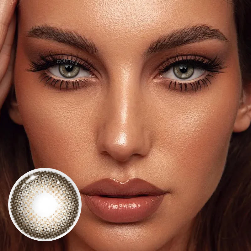 Coleyes Barbie Brown Yearly Prescription Colored Contacts - image 4