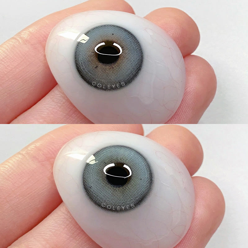 Coleyes Icy Grey Prescription Yearly Colored Contacts - image 4