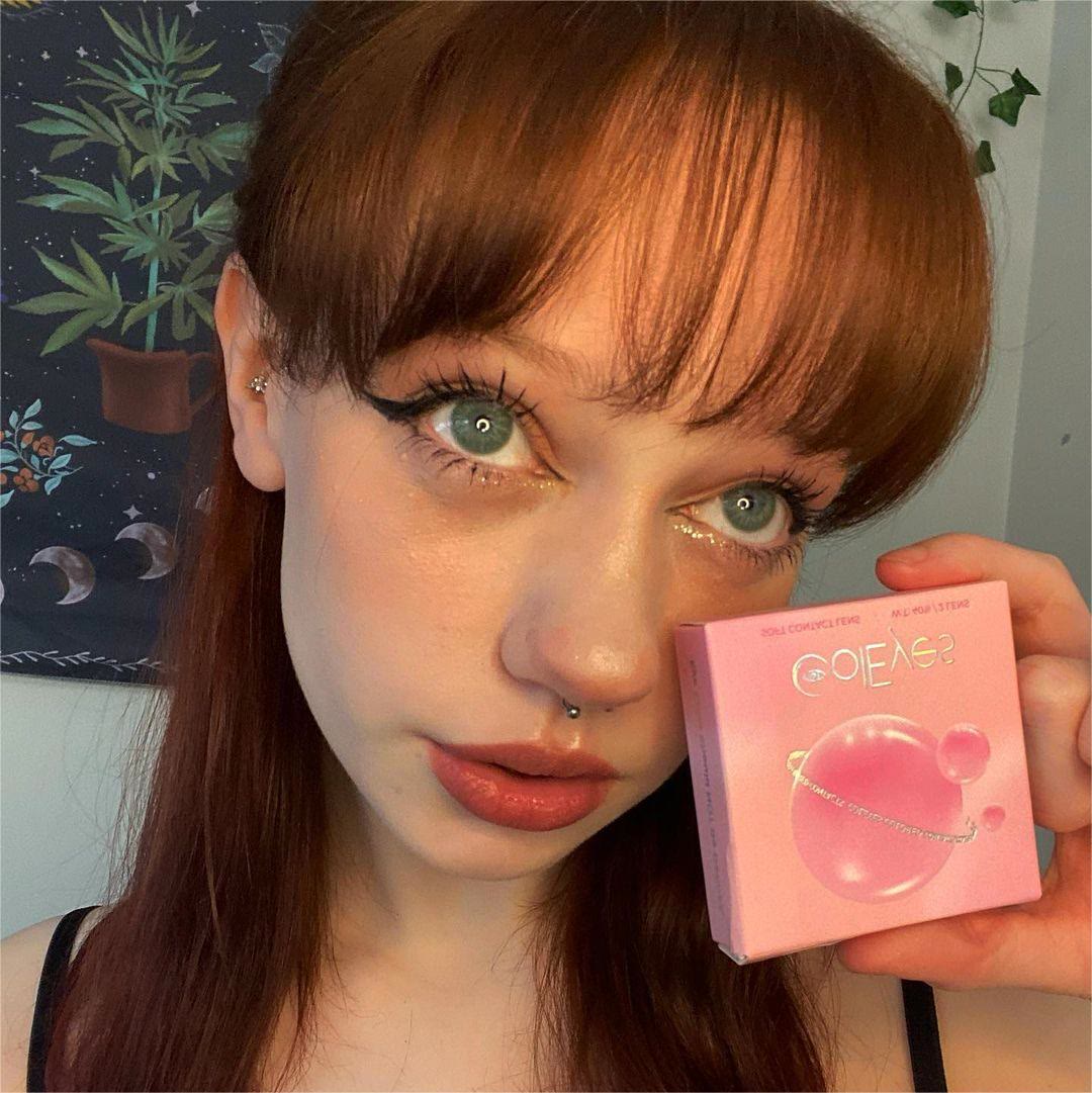 Coleyes Profound Green Yearly Prescription Colored Contacts - image 8