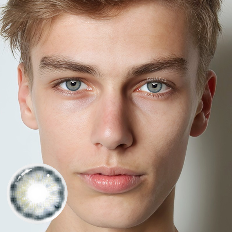 Coleyes Aegean Sea Ⅱ Grey Men Colored Contacts - image 5