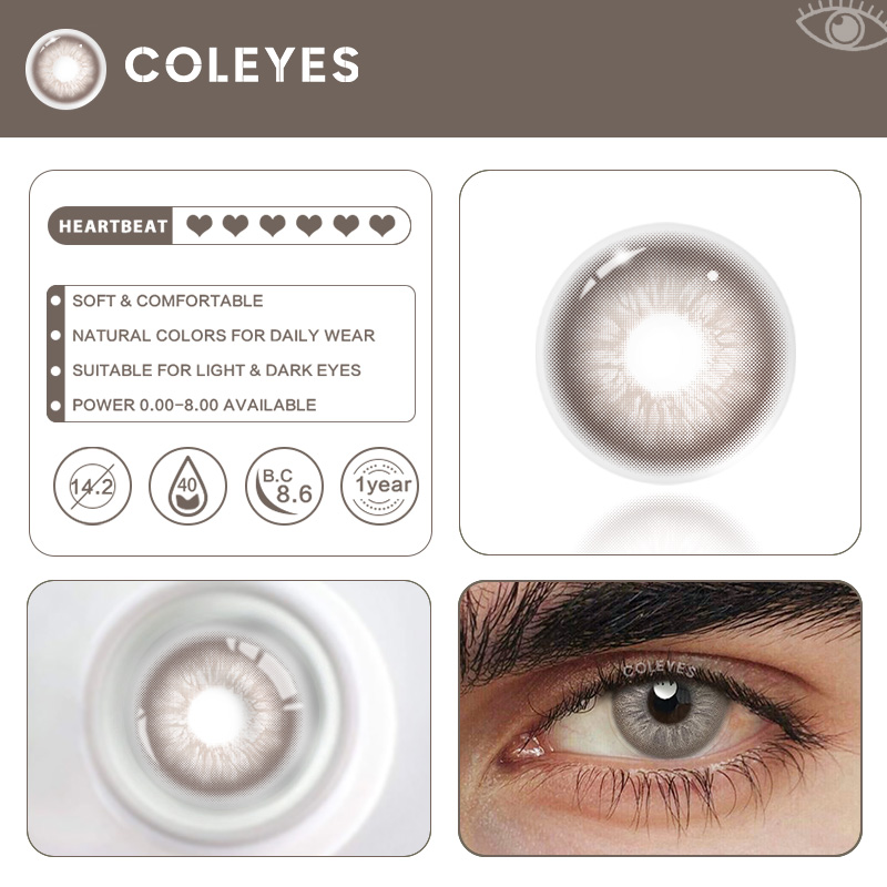 Coleyes No Makeup Friday Brown Men Colored Contacts - image 6