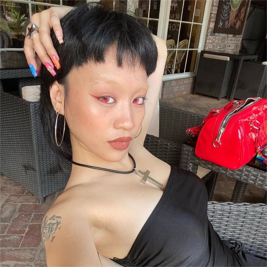 Coleyes Sassy Red Prescription Yearly Cosplay Colored Contacts - image 9