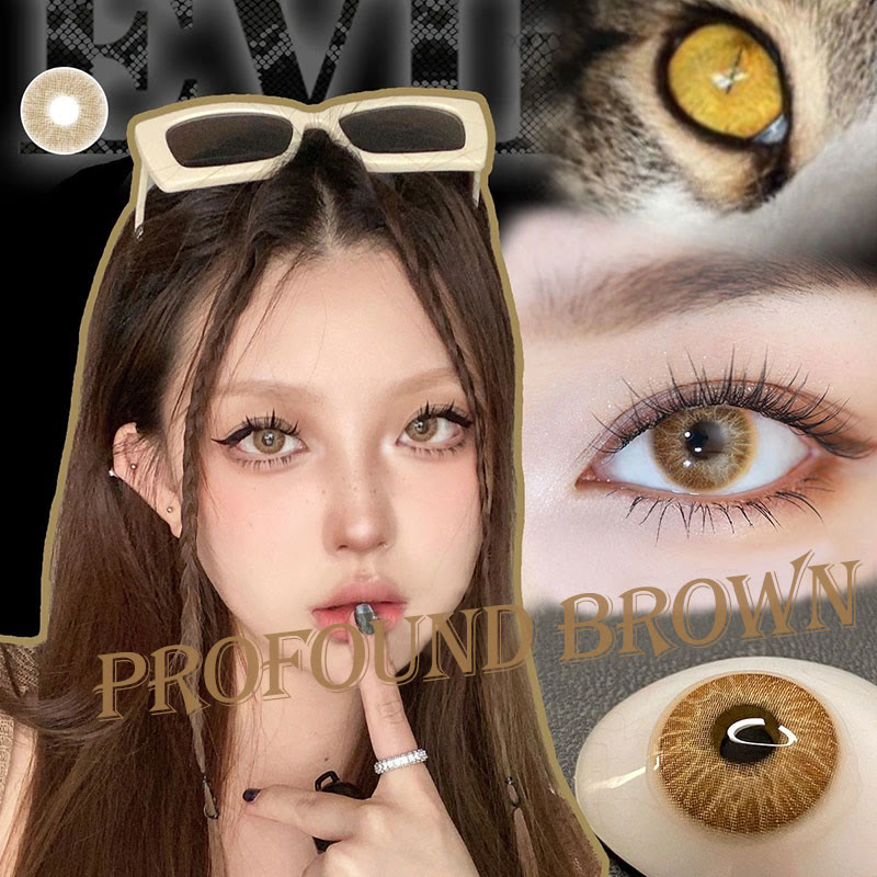 Coleyes Profound Brown Yearly Prescription Colored Contacts - image 9