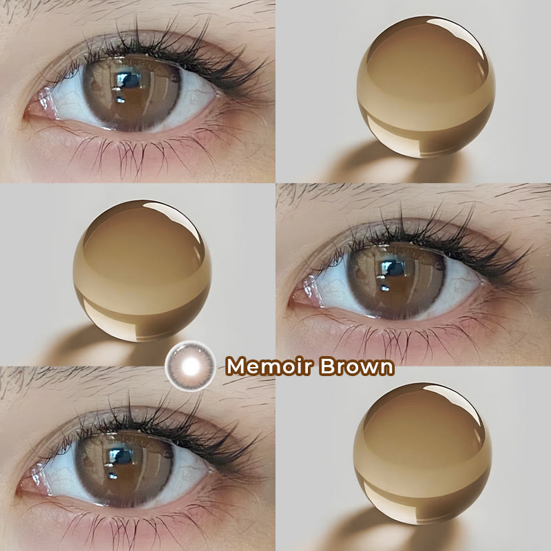 Coleyes Memoir Brown 6-Month Colored Contacts - image 6