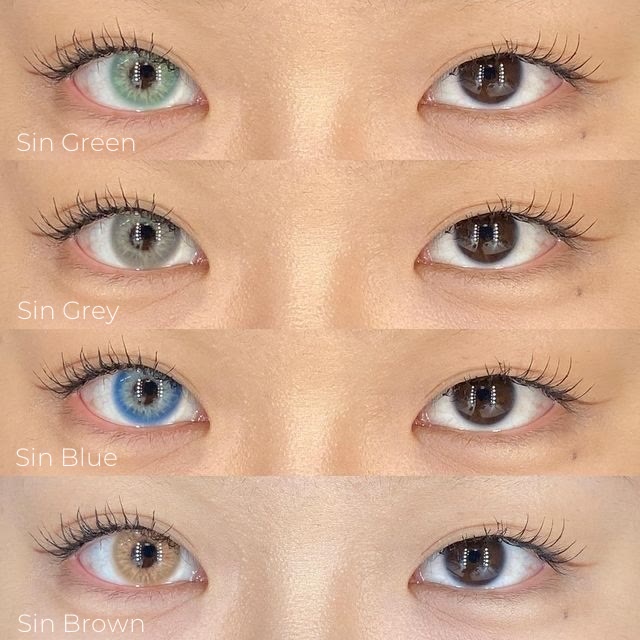 Coleyes Sin Grey Yearly Prescription Colored Contacts - image 6