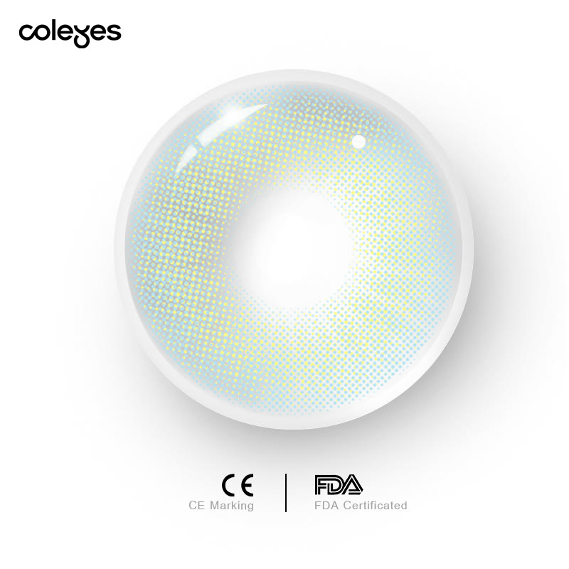 Coleyes Hid Topazio Prescription Yearly Colored Contacts - image 9