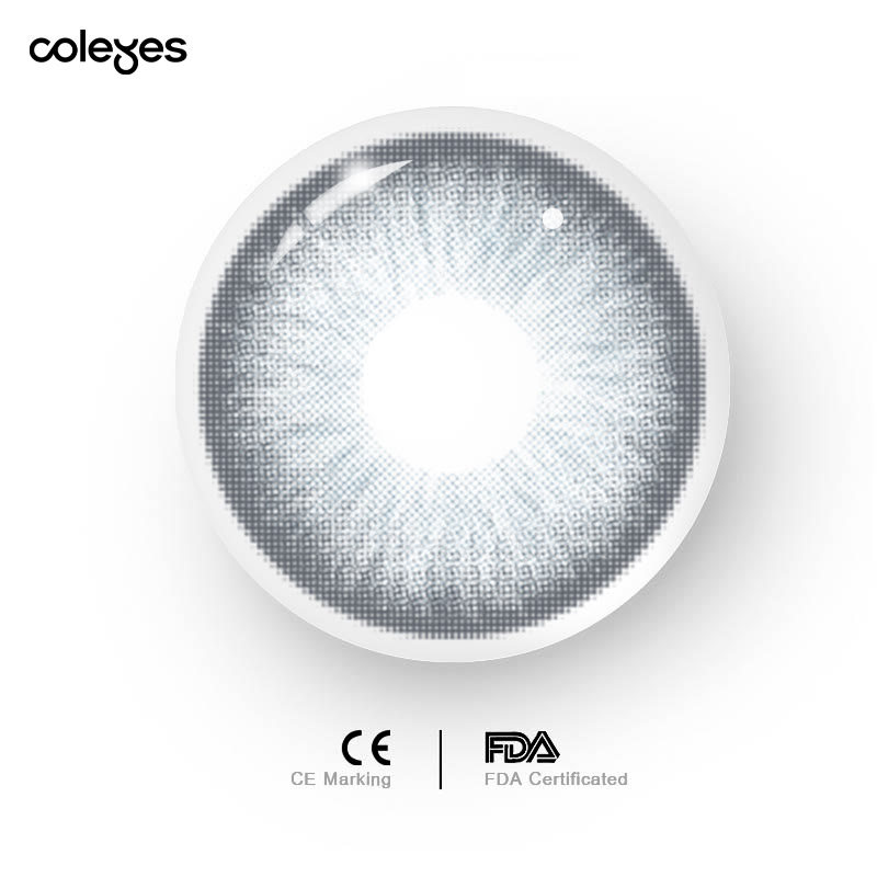Coleyes Barbie Grey Yearly Prescription Colored Contacts - image 6