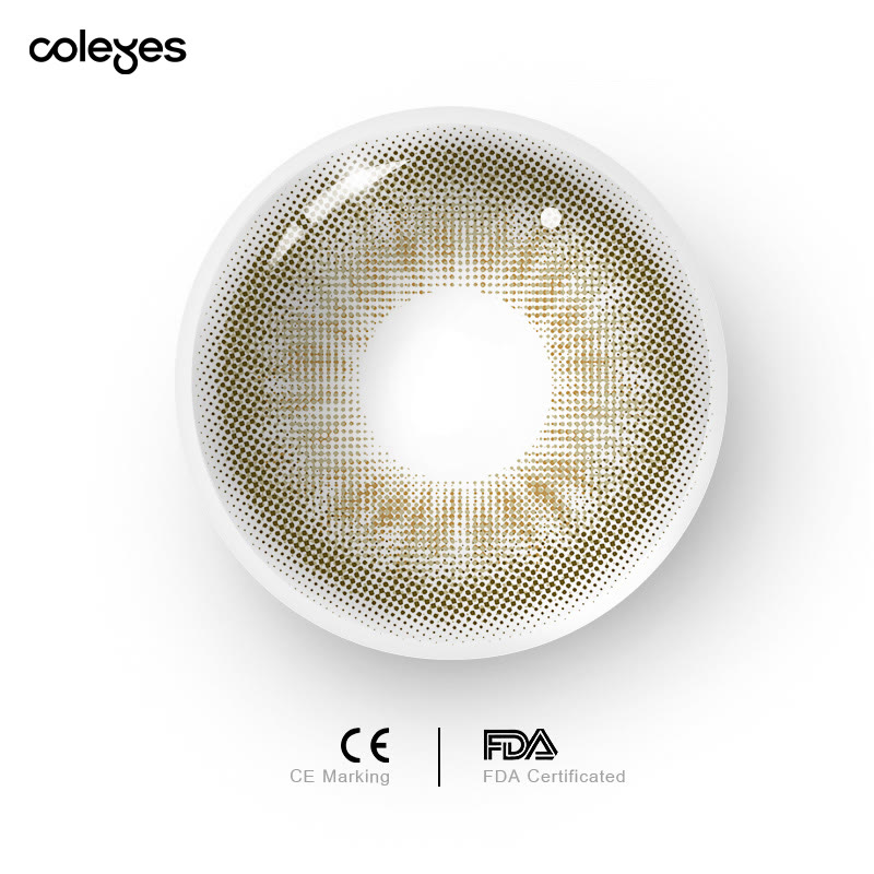 Coleyes DNA Taylor Ⅱ Brown Yearly Prescription Colored Contacts - image 8