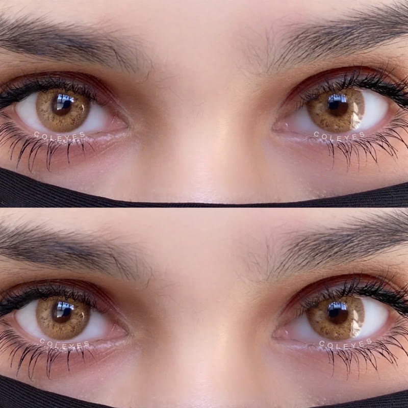 Coleyes Russian Brown Yearly Prescription Colored Contacts - image 6