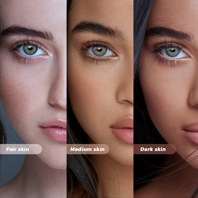 Coleyes Monica Grey Large Pupil Yearly Colored Contacts - image 3