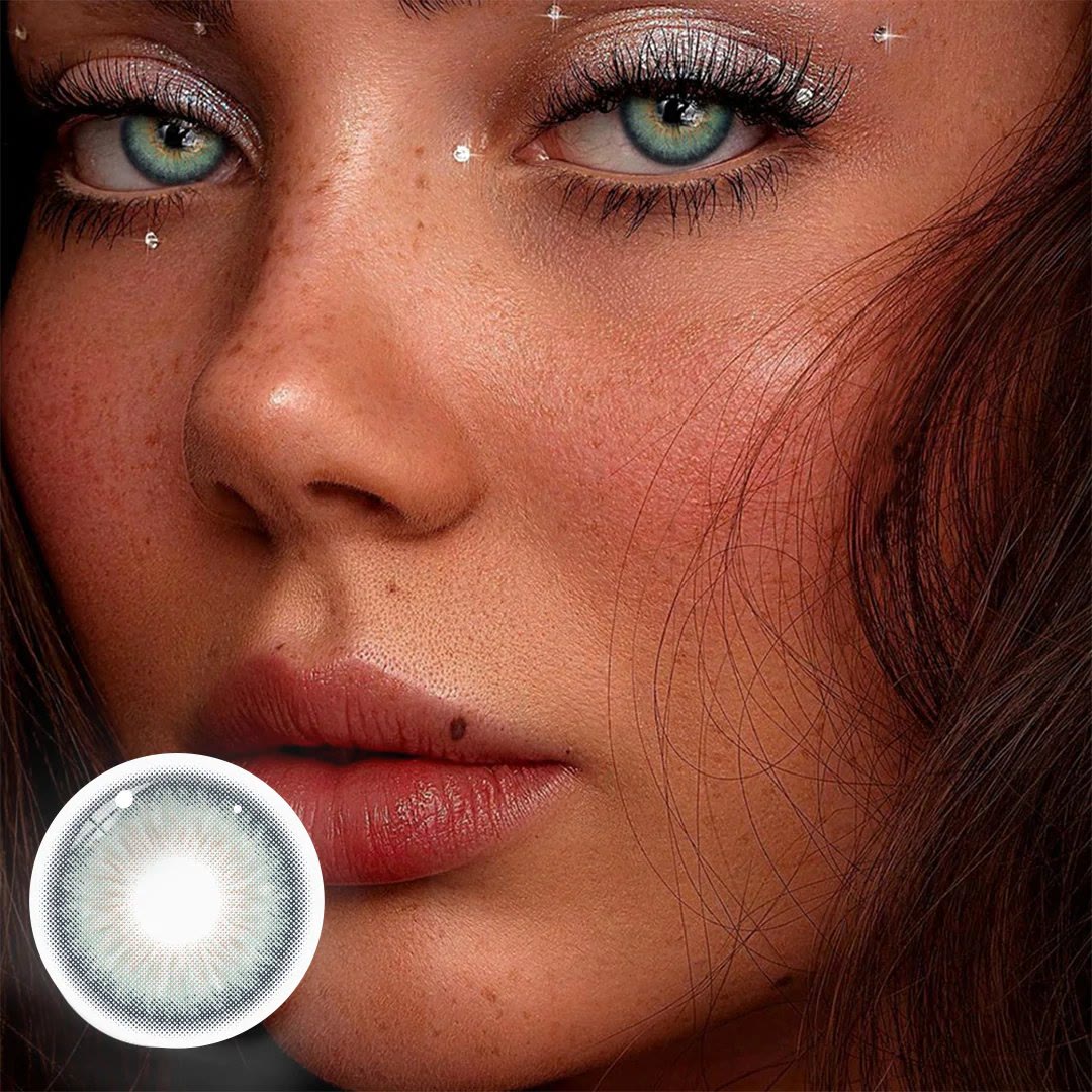 Coleyes Galaxy Blue Yearly Prescription Colored Contacts - image 6