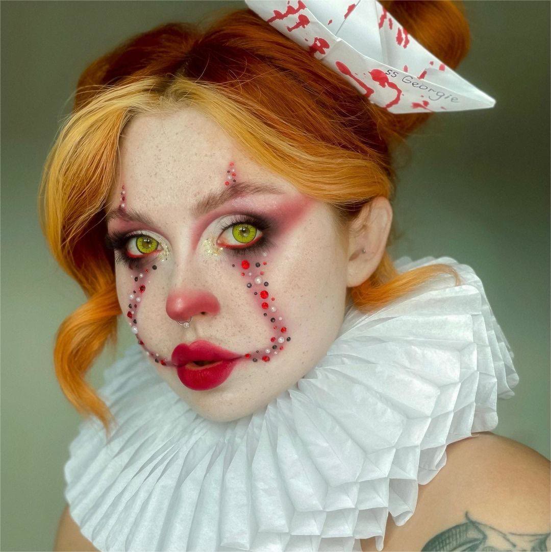 Coleyes Snowflakes Yellow Yearly Cosplay Colored Contacts - image 3