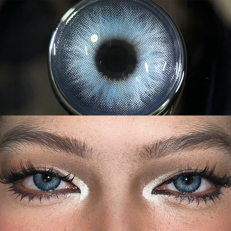 Coleyes Barbie Blue Yearly Prescription Colored Contacts - image 5