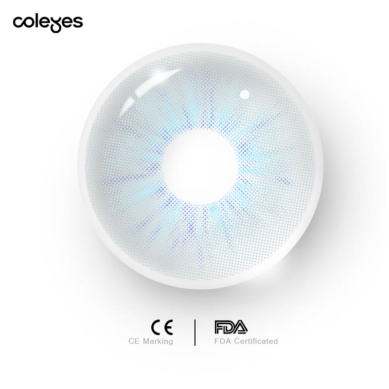 Coleyes Mona Grey Yearly Prescription Colored Contacts - image 5