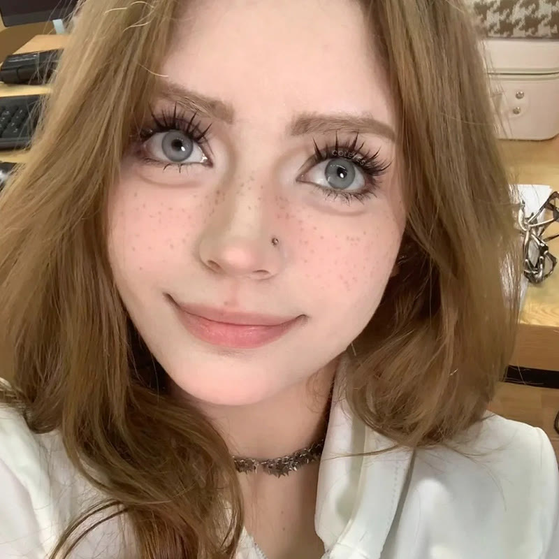 Coleyes Icy Blue Prescription Yearly Colored Contacts - image 9