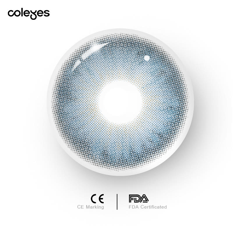 Coleyes Lustre Blue Yearly Colored Contacts - image 7