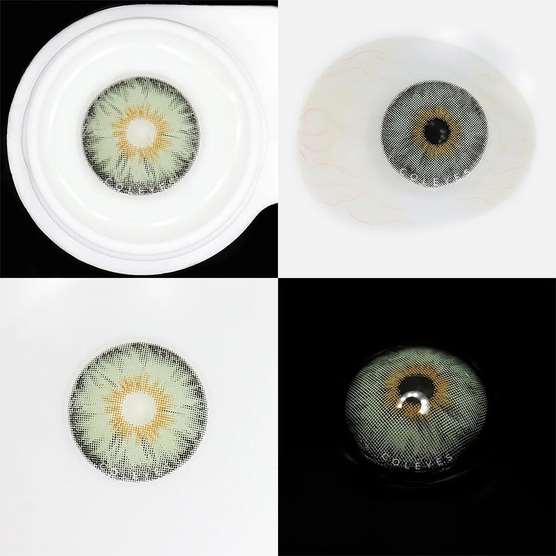 Coleyes Monica Green Small Pupil Yearly Colored Contacts - image 4