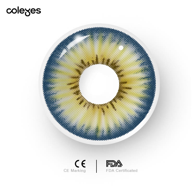 Coleyes Cybervision Blue Yearly Colored Contacts - image 9