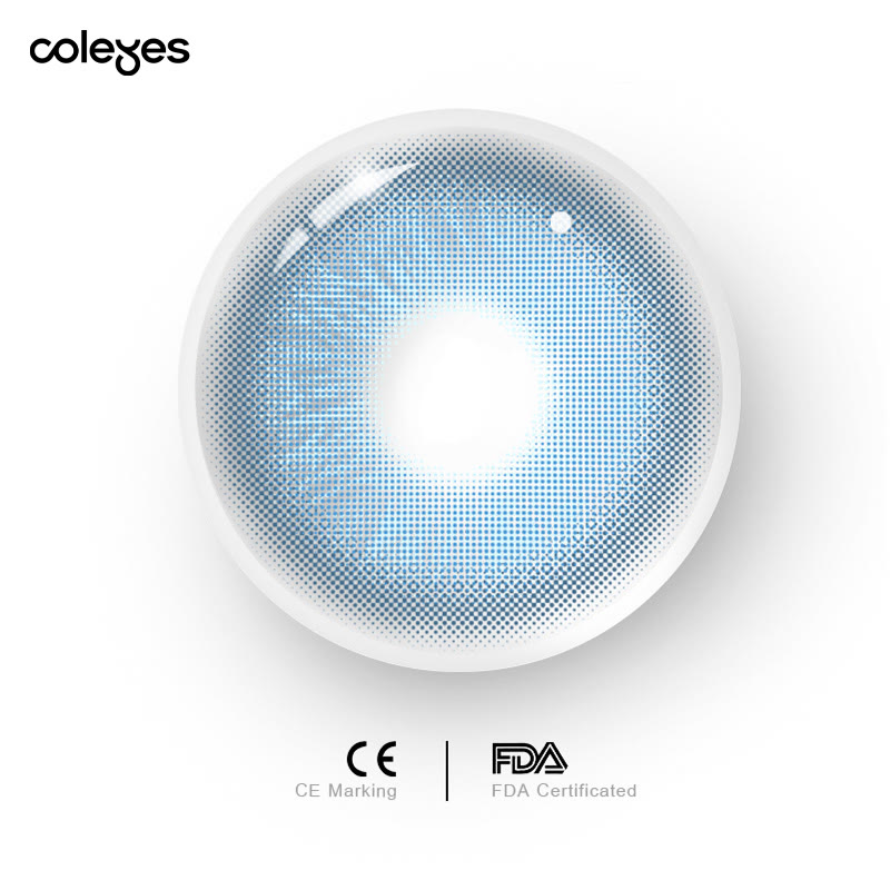 Coleyes Urban Nights Blue Yearly Colored Contacts - image 6
