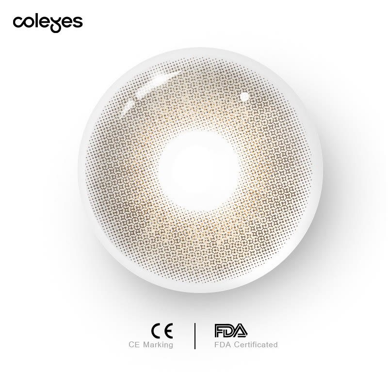 Coleyes Healer Brown Yearly Colored Contacts - image 6