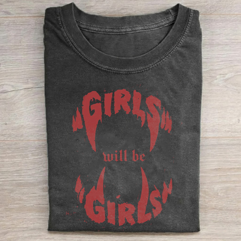 Girls Will Be Girls Vampire Bite T-shirt