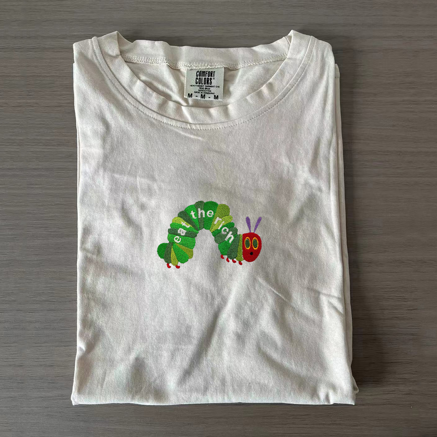 Hungry Caterpillar Eat the Rich T-Shirt