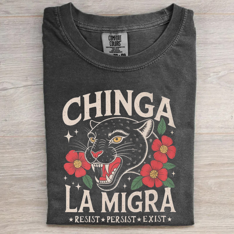 Chinga La Migra Human Rights Protest Unisex T-shirt