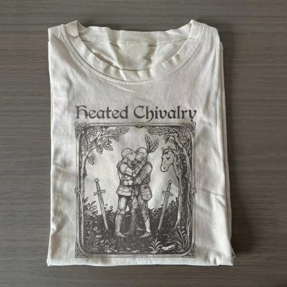 Heated Chivalry Gay Medieval T-shirt