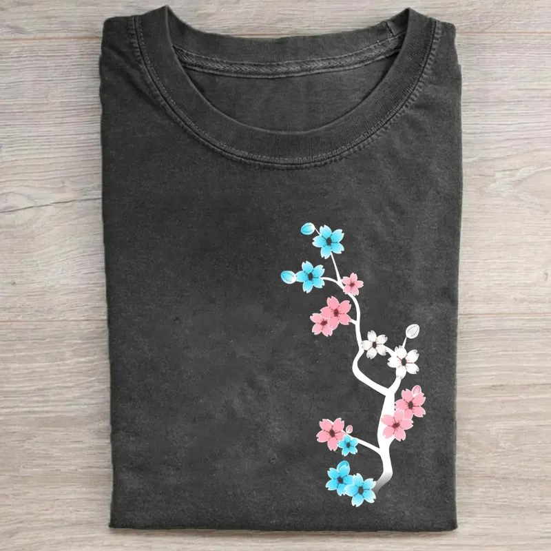  Dark Sakura Subtle Trans Pride T-shirt